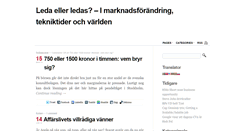 Desktop Screenshot of ledaellerledas.se